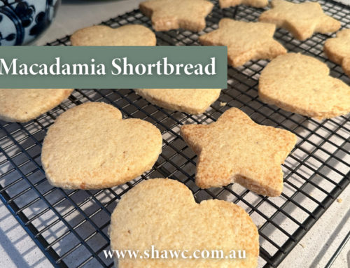 Macadamia Shortbread (Gluten Free)